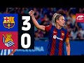 LIGA F | BARÇA 3 vs 0 REAL SOCIEDAD 🔵🔴