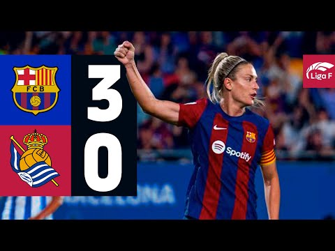 LIGA F | BARÇA 3 vs 0 REAL SOCIEDAD 🔵🔴