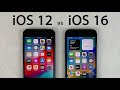 IOS 12 Vs IOS 16 On IPhone 8 Old IOS Vs Latest IOS