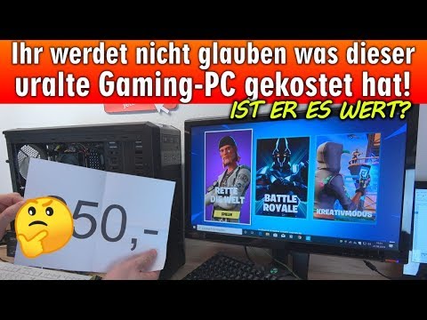 Ihr werdet nicht glauben was dieser uralte Gaming-PC gekostet hat 😣 Ist er es wert ❓