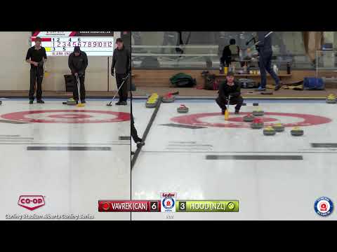 Daylan Vavrek vs. Anton Hood - SEMIS - Curling Stadium Alberta Curling Series #3
