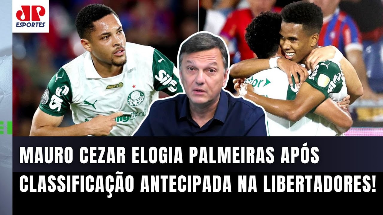 "O Palmeiras tem sido IMPECÁVEL na FASE DE GRUPOS da Libertadores! É MARCANTE a..." | Mauro Cezar