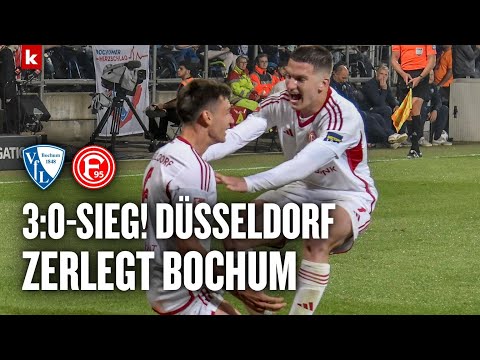 Klare Worte nach Pleite: "Der VfL blieb wieder einmal alles schuldig" | Bochum - Düsseldorf 0:3