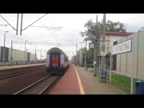 EP09-034 (EU: 150 006-1) z EiC 6120 "ODRA" (WR.GŁ.-WAWA.WSCH.) - przelot przez ŚW.KAT.
