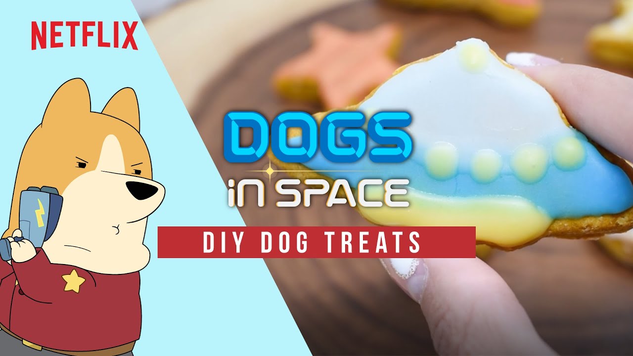 DIY Dog Treats Tutorial Inspired by Dogs in Space 🦴 Netflix Futures