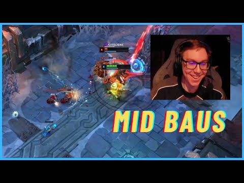 BAUS IS THE NEW MID LANER FOR LR? INSANE League of Legends Daily Moments! (Ep. 4)