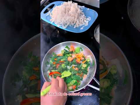 Collard greens salad 🥗