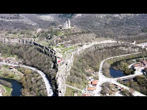 Царевец и Трапезица, В. Търново, България, Tsarevets and Trapezitsa hills - Veliko Tarnovo, Bulgaria
