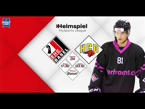 Highlights: EHC Basel vs HC Düdingen Bulls