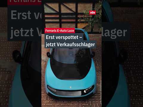 Video Thumbnail: E-Ferrari Luce: Erst verspottet, jetzt Verkaufsschlager