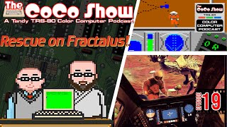 Rescue on Fractalus ROCKS on the CoCo 3! The CoCo Show: A TRS 80 Color Computer Podcast 19