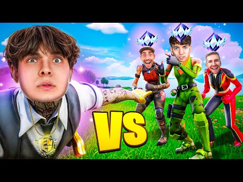 3 UNREAL CREATOR  vs 1 FNCS PRO SPIELER in FORTNITE?! 😱🤯