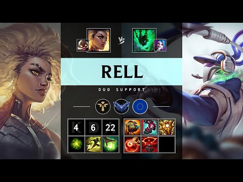 Rell Support vs Thresh - EUW Diamond Patch 25.15