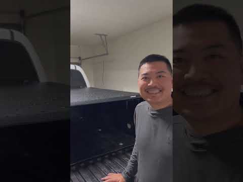 Keep your truck bed protected and organized with the oEdRo Soft Tri-fold Truck Bed Tonneau Cover.