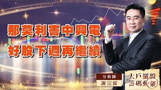 那莫利害~中興電 好股下週再繼續｜大戶羅盤籌碼動能 ｜謝宗霖 (圖)