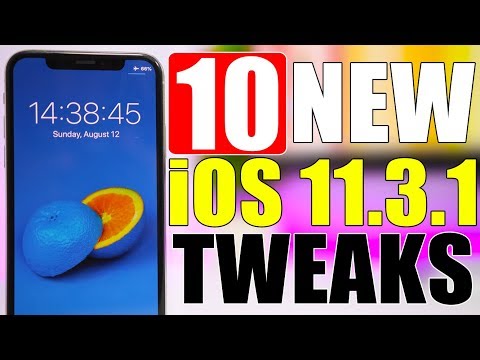 10 Brand NEW iOS 11.3.1 Jailbreak TWEAKS !