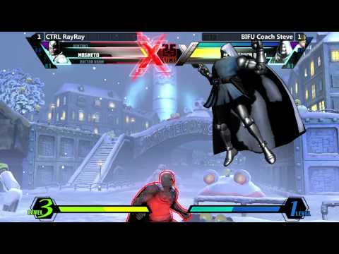 UMVC3 Winners Finals @ Mashfest - CTRL RayRay vs BIFU Coach Steve [720p/60fps]