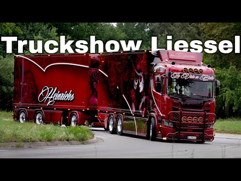Truckshow Liessel 2025 Netherland | Best of Exit with Scania V8, DAF open pipes and more Showtrucks
