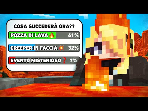 LA CHAT in LIVE CONTROLLA gli EVENTI nel MIO MONDO MINECRAFT!! Entropy Mod Survival ITA