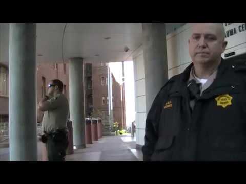 082817 ZSFGH "ADMINSTRATION WANTS YOU OFF THE PREMISES" Security - NO LEO -  Ada Violation