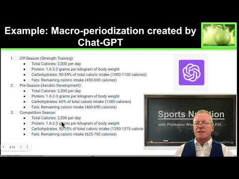 7.0 How to use ChatGPT Ai for personalized Athlete Nutrition thumbnail