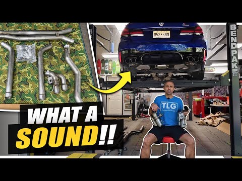 BMW M5 Midpipe DIY Install: The Perfect Exhaust Note? (F90)