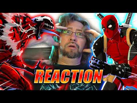 MAX REACTS: Carnage & Deadpool look INCREDIBLE