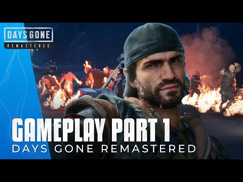 Days Gone Remastered Gameplay Walkthrough Part 1 In 4K - 30 Minutes Of Gameplay