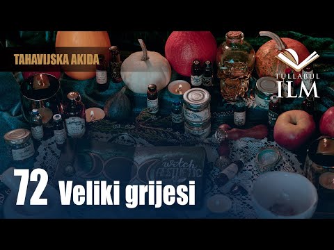 Veliki grijesi - dr. Zijad Ljakić - Tullabul ilm