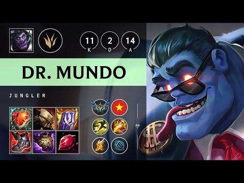 Dr. Mundo Jungle vs Viego - VN Challenger Patch 25.07