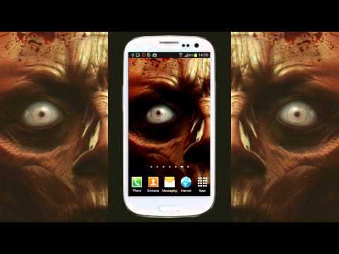 Zombie Eye Live Wallpaper Video