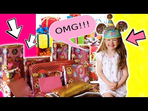 ISLAS 6th BIRTHDAY MORNING OPENING PRESENTS IN DISNEY WORLD FLORIDA!