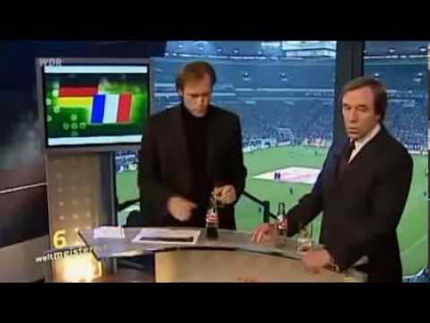 Günther Netzer will keine Coca-Cola von Gerhard Delling :) bei der EM