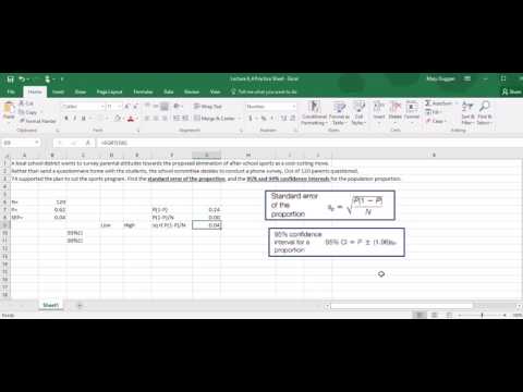 Video 6 4 Confidence Intervals with Proportions