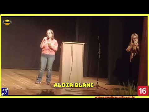 Tv Educativa Márcia Pazin na 8ª Conferência Municipal de Cultura explica como funciona o Conselho Municipal de Marília S.P