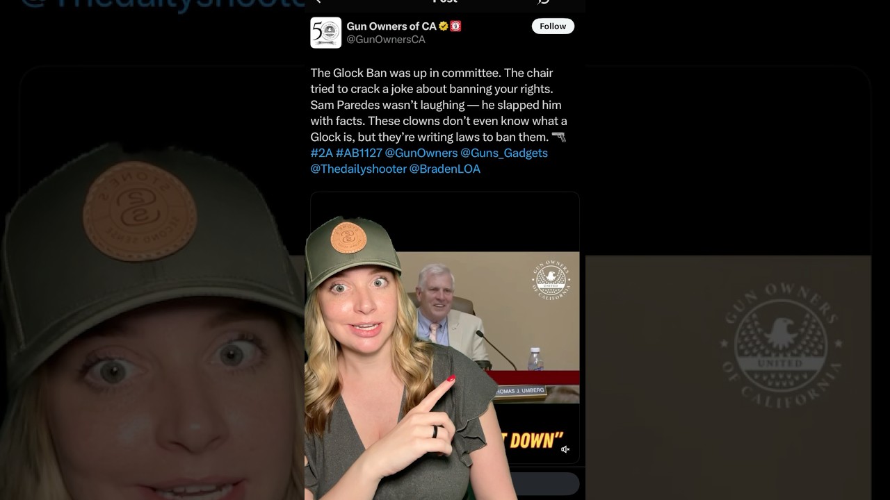 GOC Corrects Silly Gun Grabber Using The Facts!  #2ndamendment #shortsfeed #shortsvideo #shorts