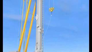 preview picture of video 'Self-Erecting Crane Full Animation Demo'