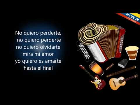 No Quiero Perderte - Luis Mateus (Letra)