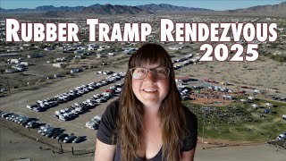 My Experience at RUBBER TRAMP RENDEZVOUS 2025 || RTR + WRTR nomad gathering in Quartzsite Arizona