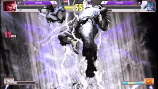SF6　オフライン対戦　リュウvsテリー