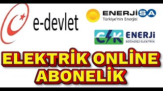 İSTANBUL ONLİNE  ELEKTRİK ABONELİK BAŞVURU İŞLEMLERİ  | CK BOĞAZİÇİ EL