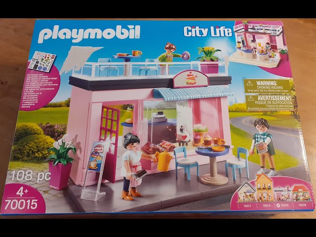 Vídeo relacionado con PLAYMOBIL City Life 70593 Cafetería, para niños de 5 a 12 años