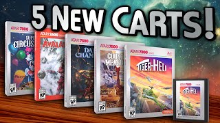 Atari Announces FIVE New Physical Carts Ahead of Midwest Gaming Classic