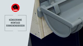 mastgoot aluminium antraciet, kopschot vlak model