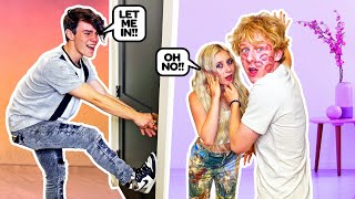 CHEATING WITH THE DOOR LOCKED PRANK ON BOYFRIEND!! **gone wrong** |Elliana Walmsley video