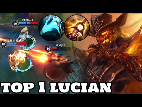 Wild Rift Lucian - Top 1 Lucian Gameplay Rank Challenger
