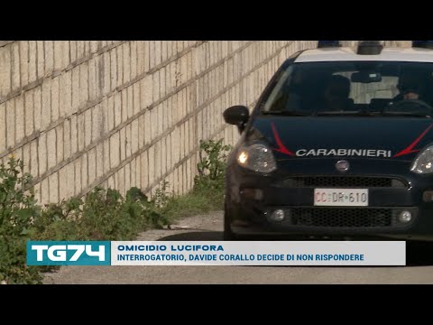 OMICIDIO LUCIFORA, INTERROGATORIO. DAVIDE CORALLO DECIDE DI NON RISPONDERE
