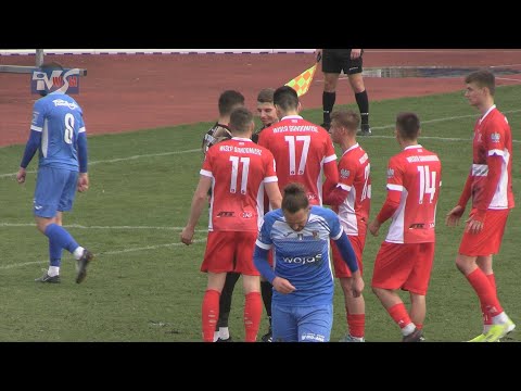 WISŁA SANDOMIERZ - PODHALE NOWY TARG 0:1 (0:1) -   FRAGMENTY MECZU I KOMENTARZE TRENERÓW