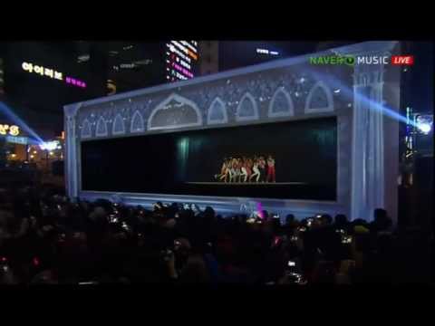 130105  - Dancing Queen + I Got A Boy @ Naver Concert