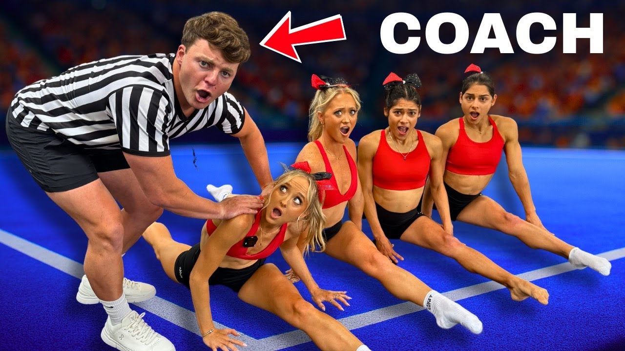 Surviving The Worlds's Strictest Cheer Coach | Rybka Twins